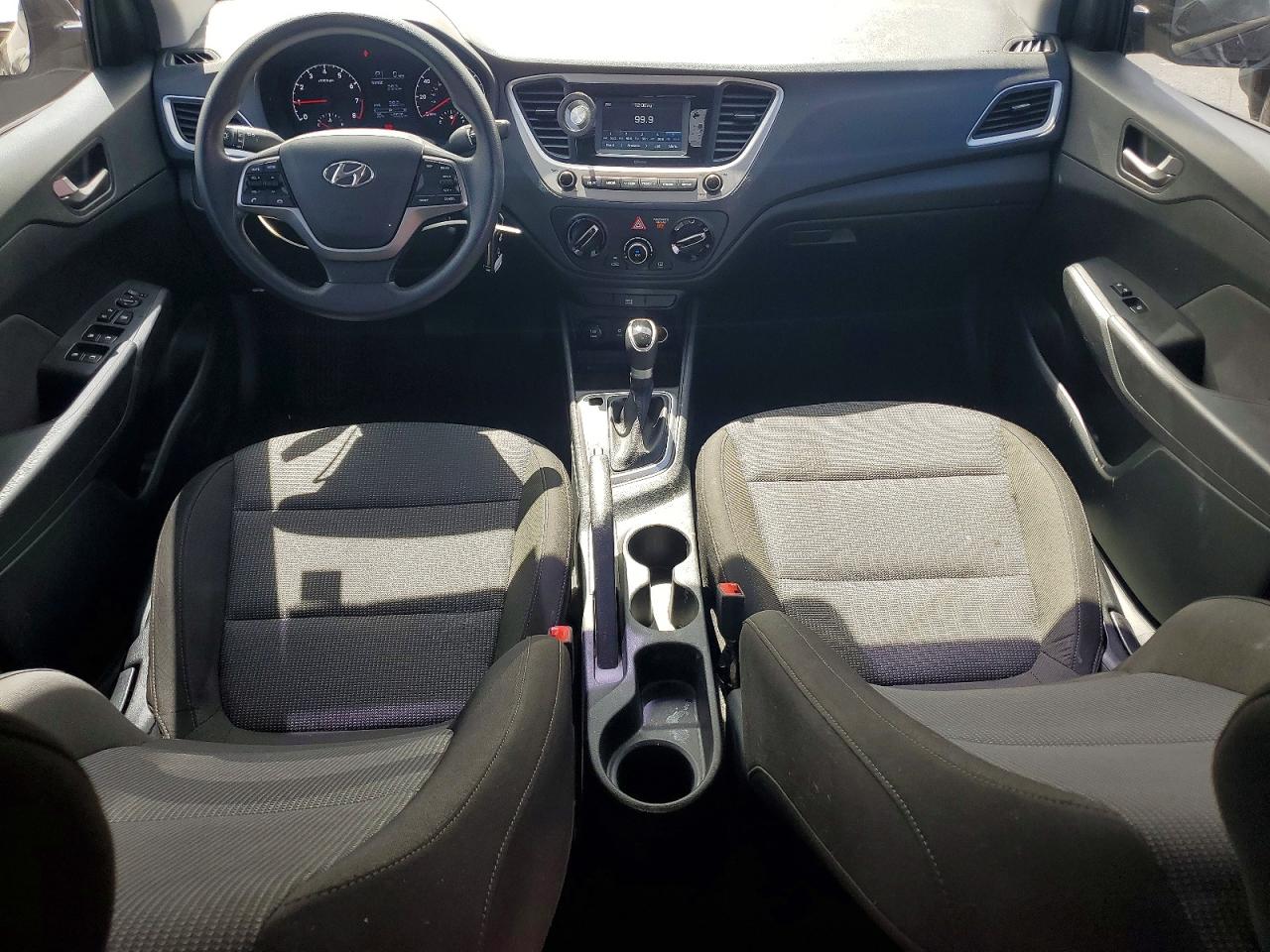2022 Hyundai Accent Se Черный vin: 3KPC24A67NE174096