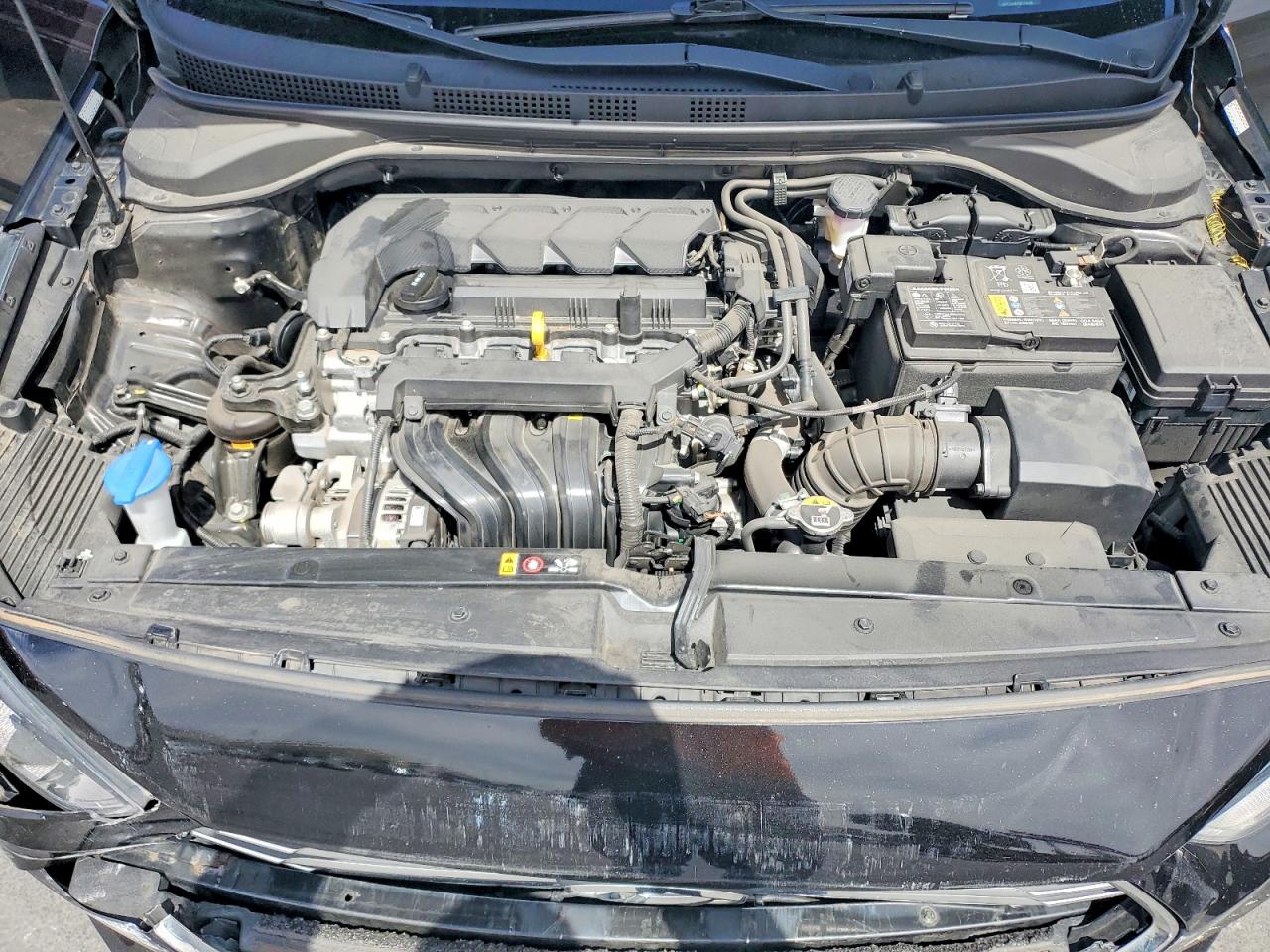2022 Hyundai Accent Se Черный vin: 3KPC24A67NE174096