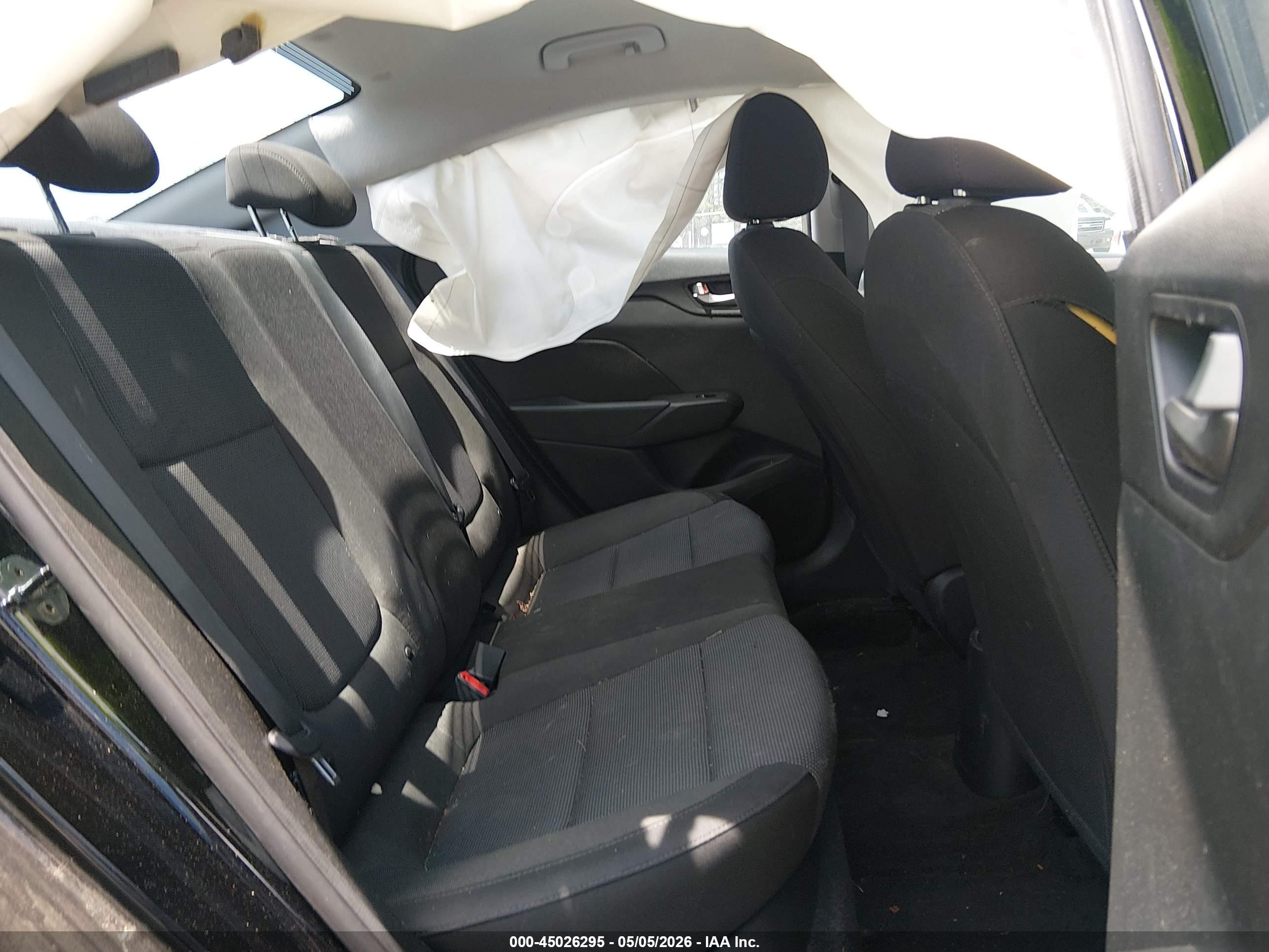 2022 Hyundai Accent Se Black vin: 3KPC24A67NE182134
