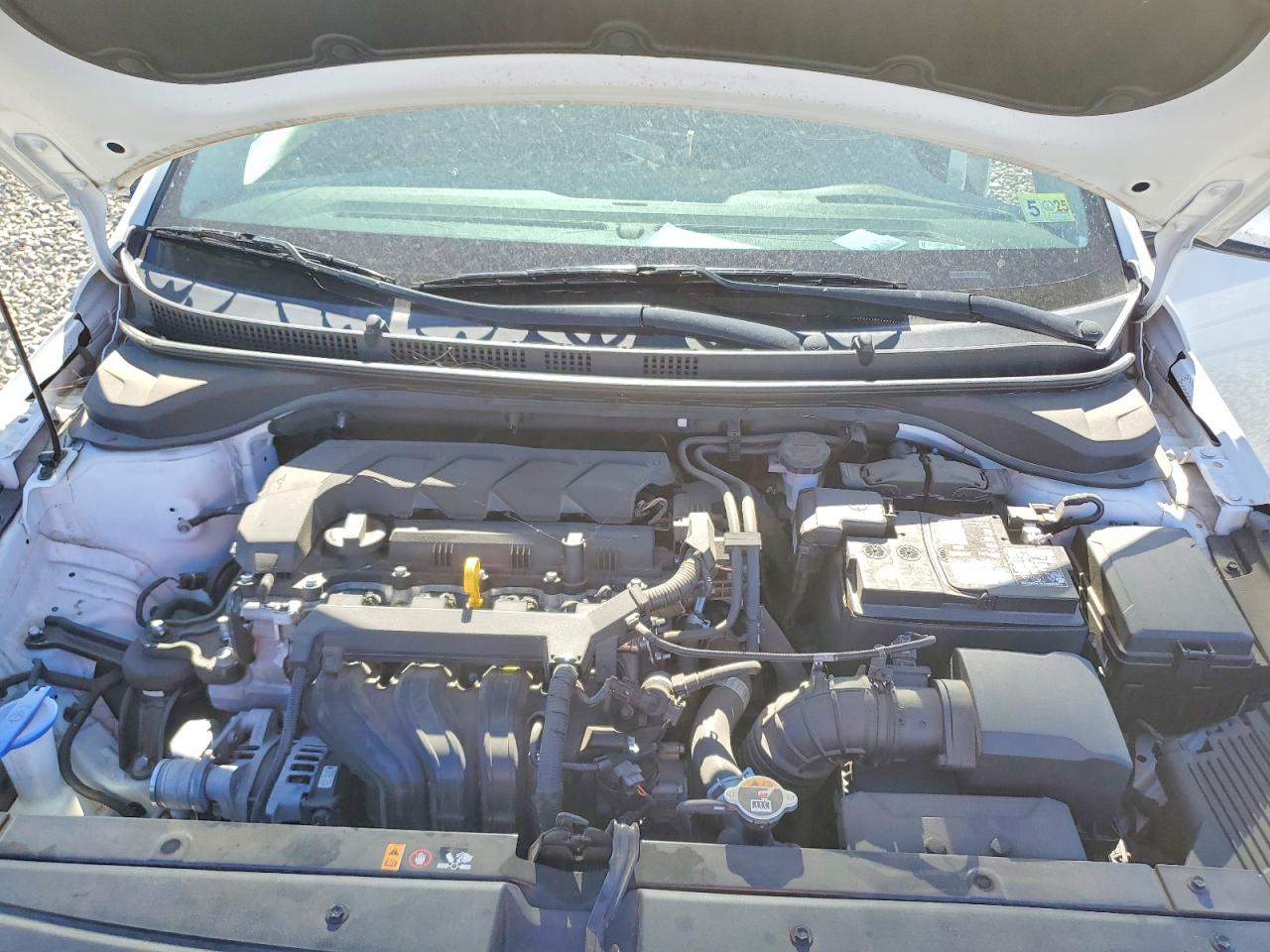 2021 Hyundai Accent Se White vin: 3KPC24A68ME144796