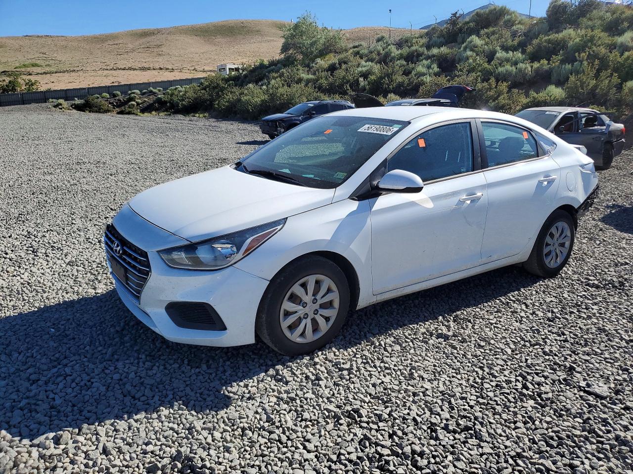 2021 Hyundai Accent Se White vin: 3KPC24A68ME144796