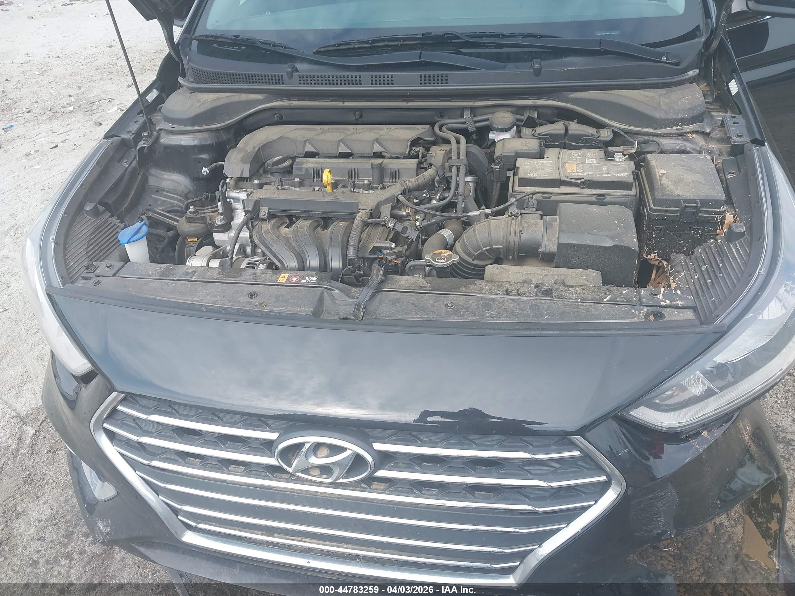2022 Hyundai Accent Sel Black vin: 3KPC24A68NE177802