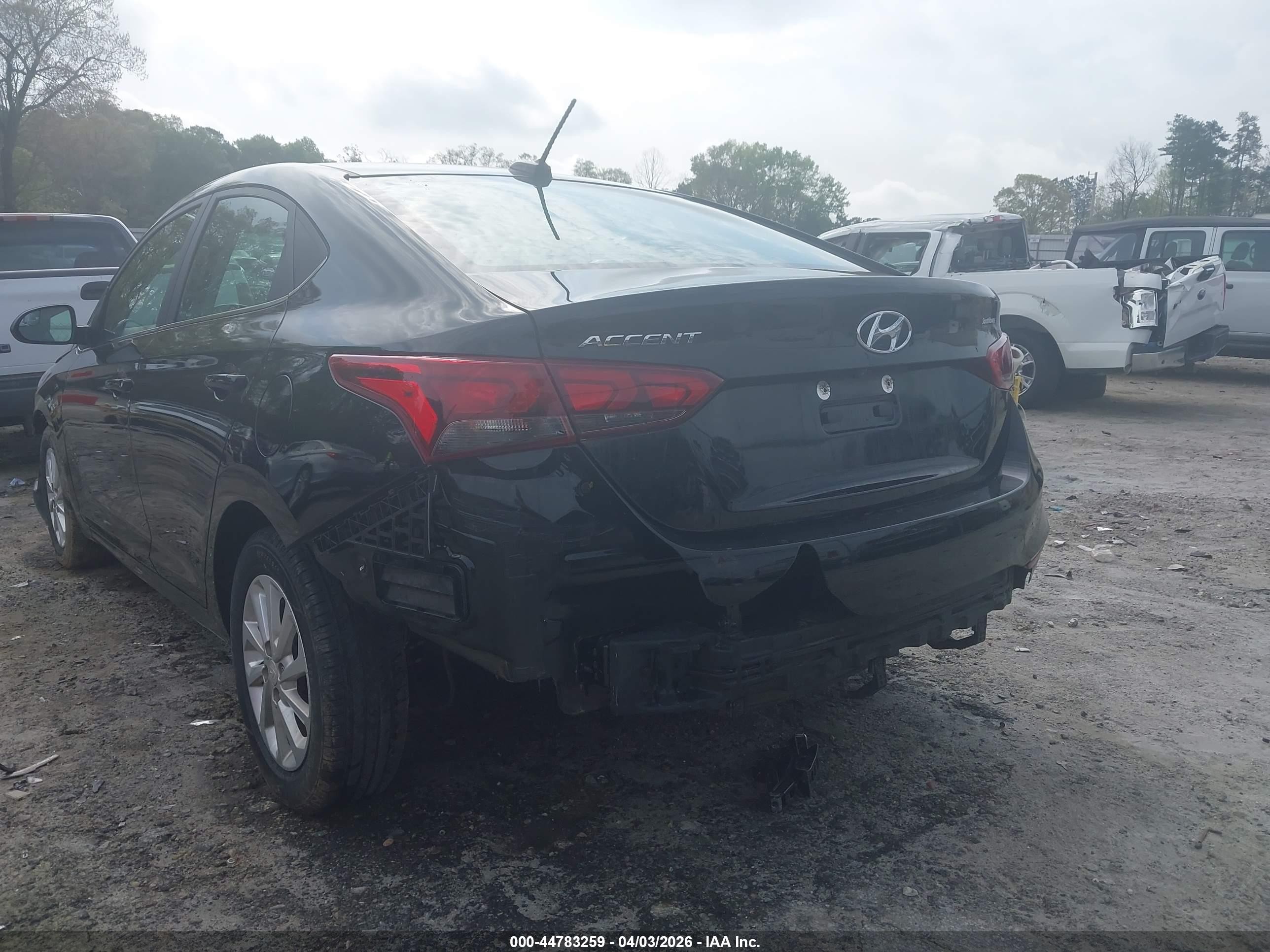 2022 Hyundai Accent Sel Black vin: 3KPC24A68NE177802