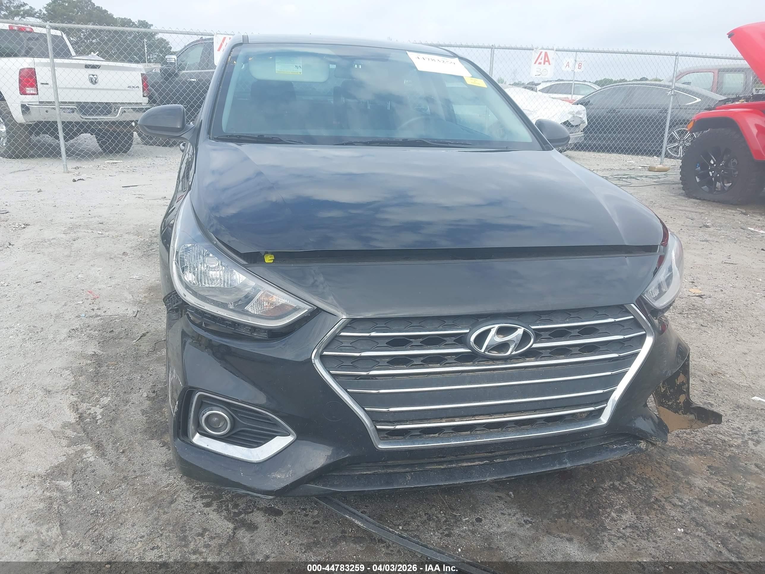 2022 Hyundai Accent Sel Black vin: 3KPC24A68NE177802