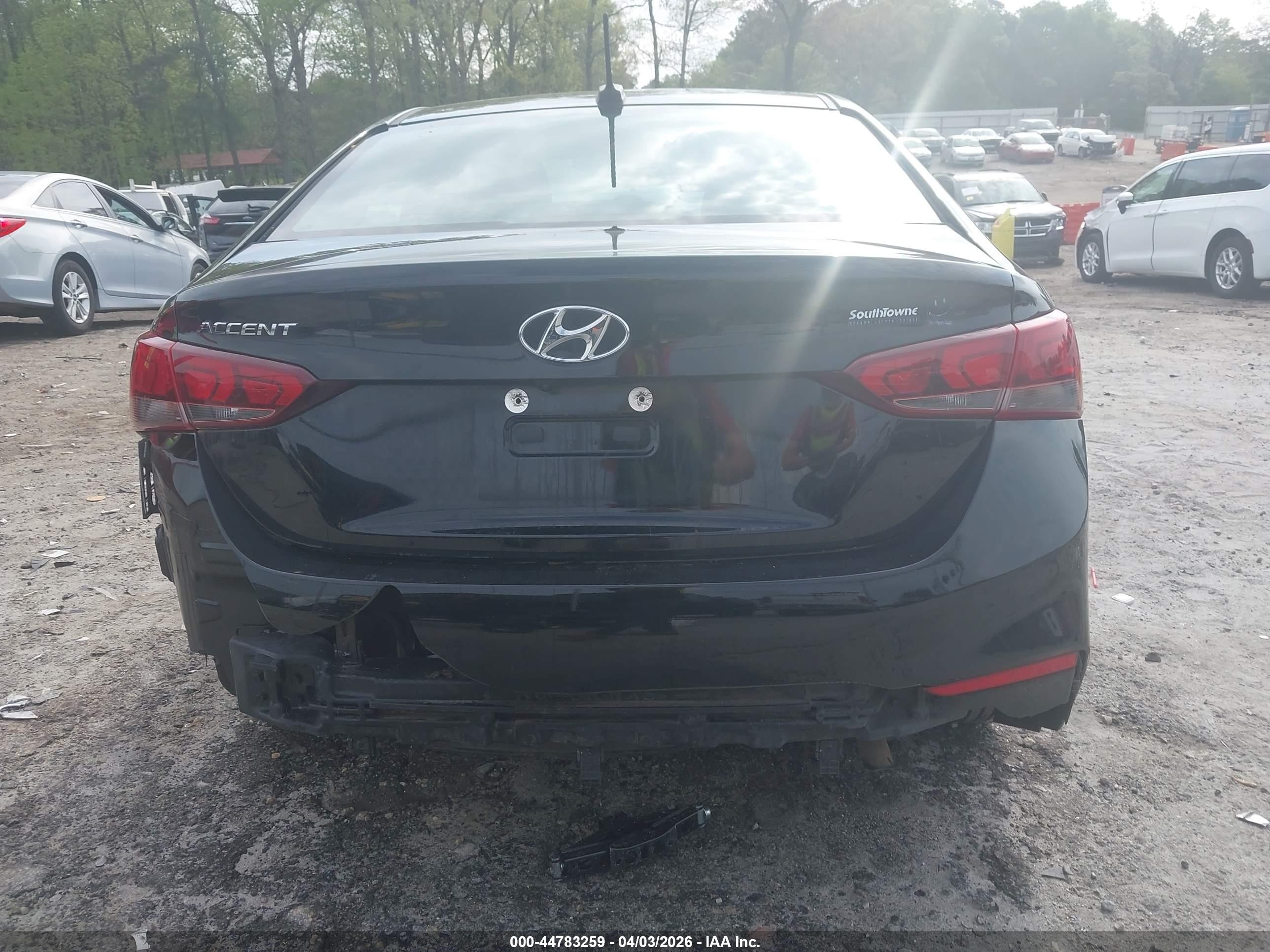 2022 Hyundai Accent Sel Black vin: 3KPC24A68NE177802