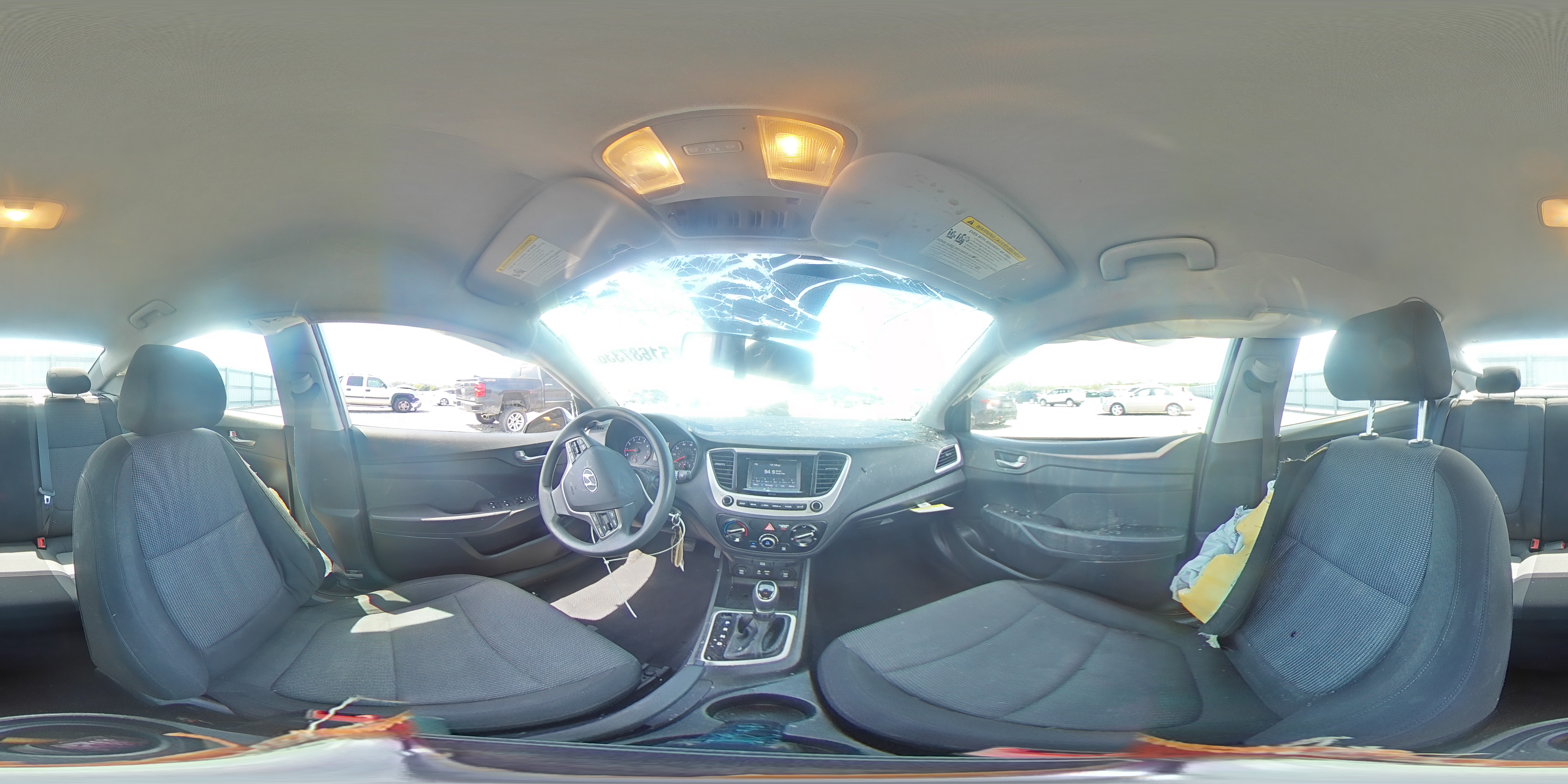 2022 Hyundai Accent Se Серебряный vin: 3KPC24A69NE166470