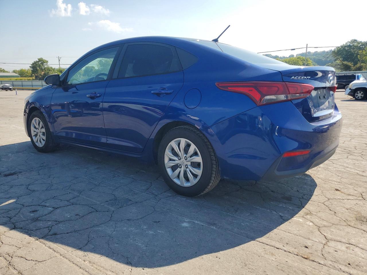 2020 Hyundai Accent Se Blue vin: 3KPC24A6XLE110387