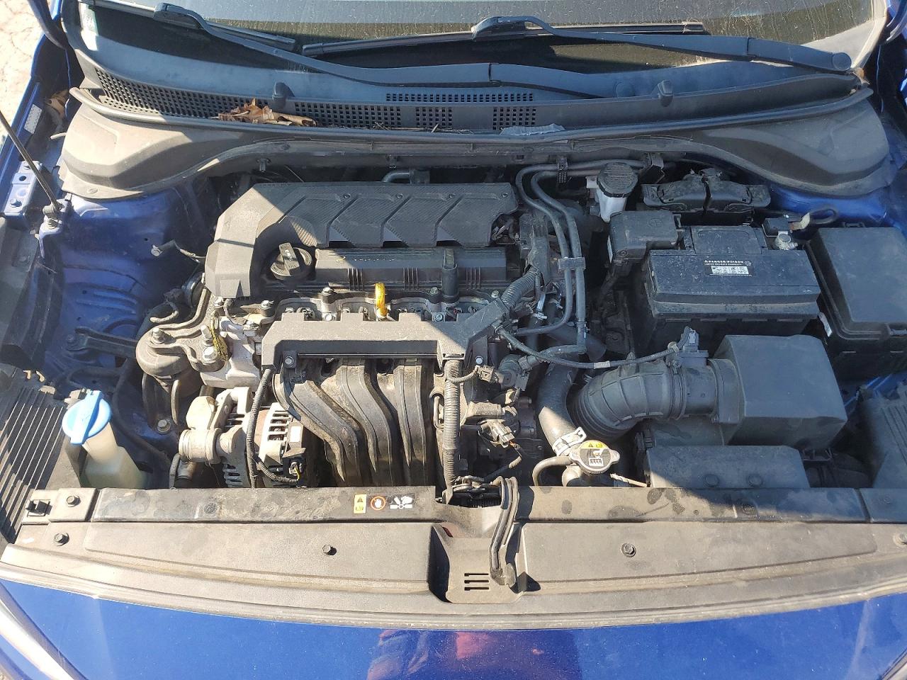 2020 Hyundai Accent Se Blue vin: 3KPC24A6XLE110387