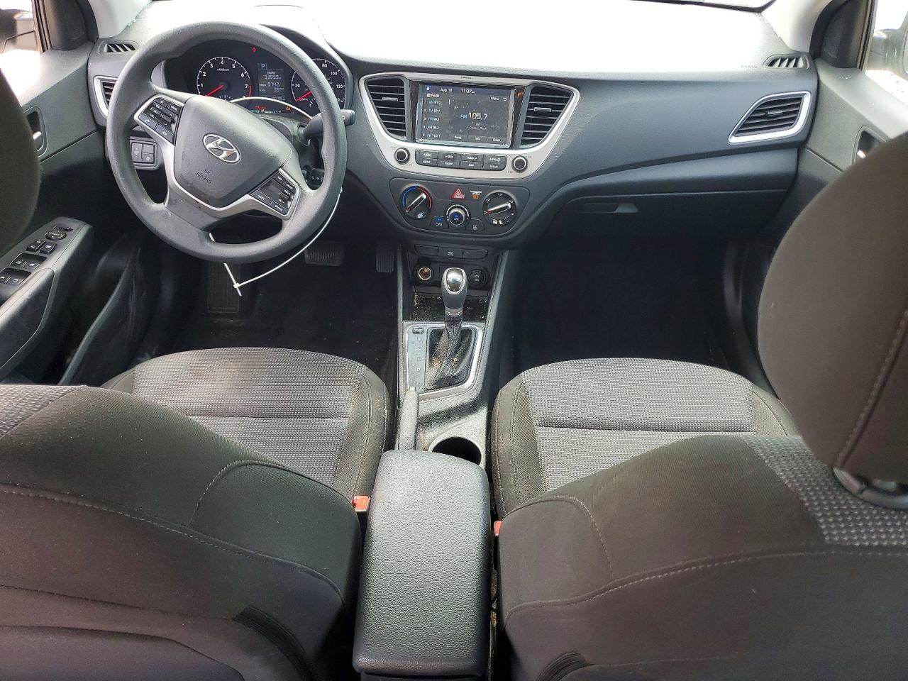2021 Hyundai Accent Sel White vin: 3KPC24A6XME141172