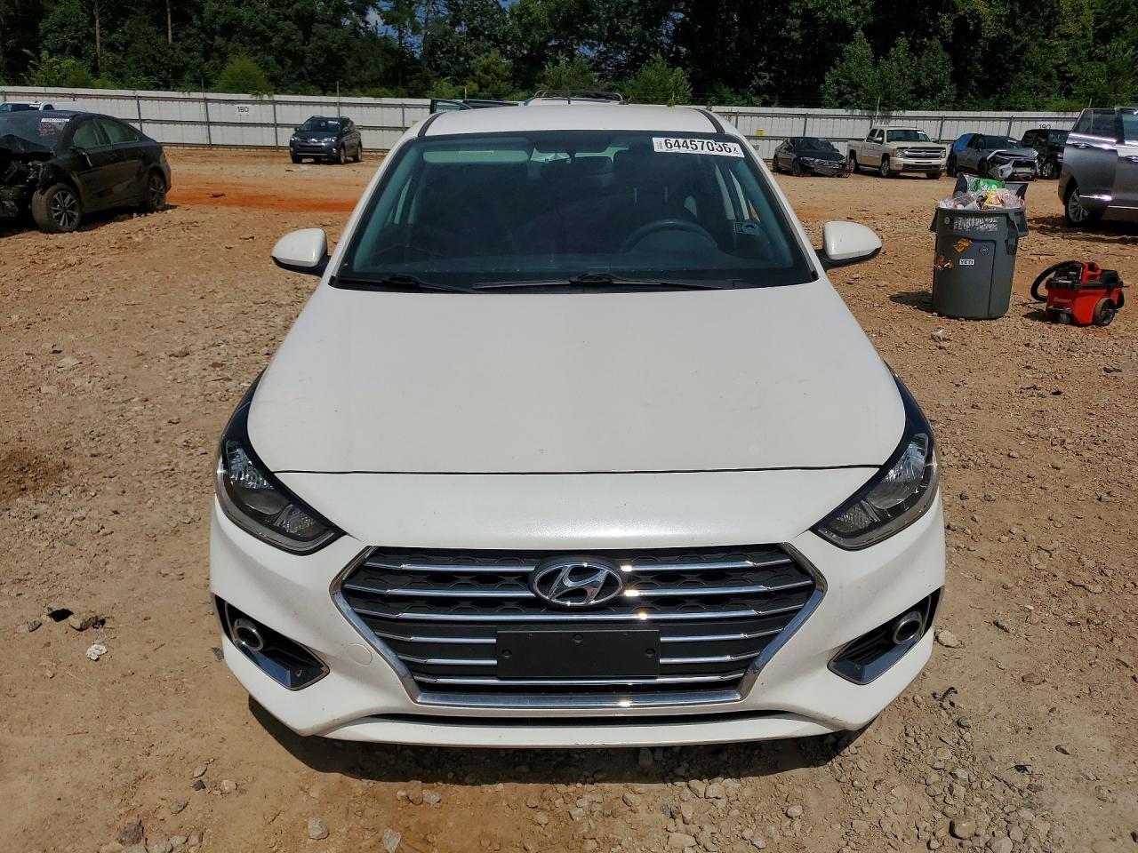 2021 Hyundai Accent Sel White vin: 3KPC24A6XME141172