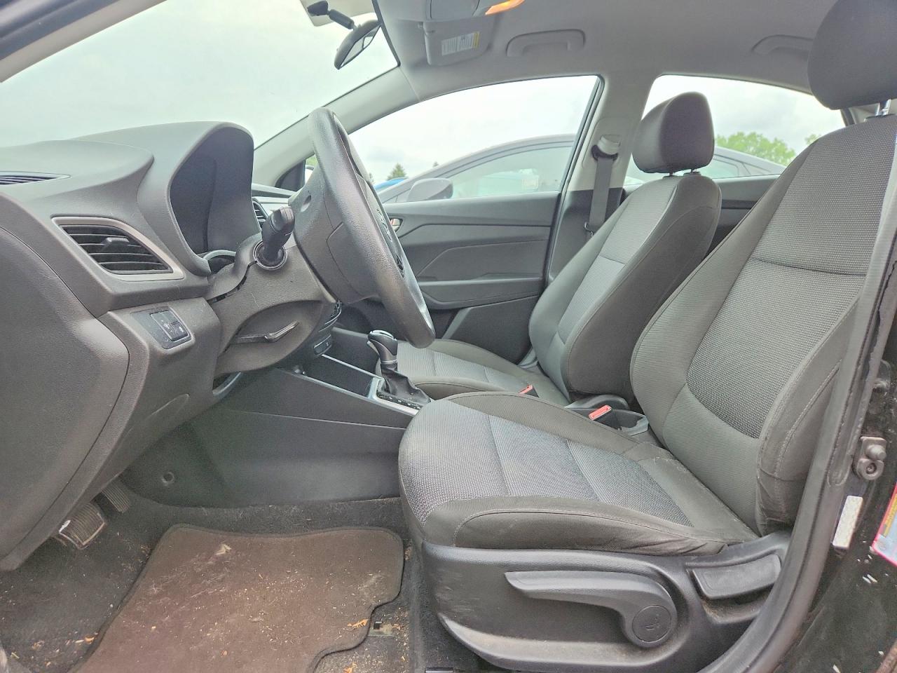 2021 Hyundai Accent Se Black vin: 3KPC24A6XME153015
