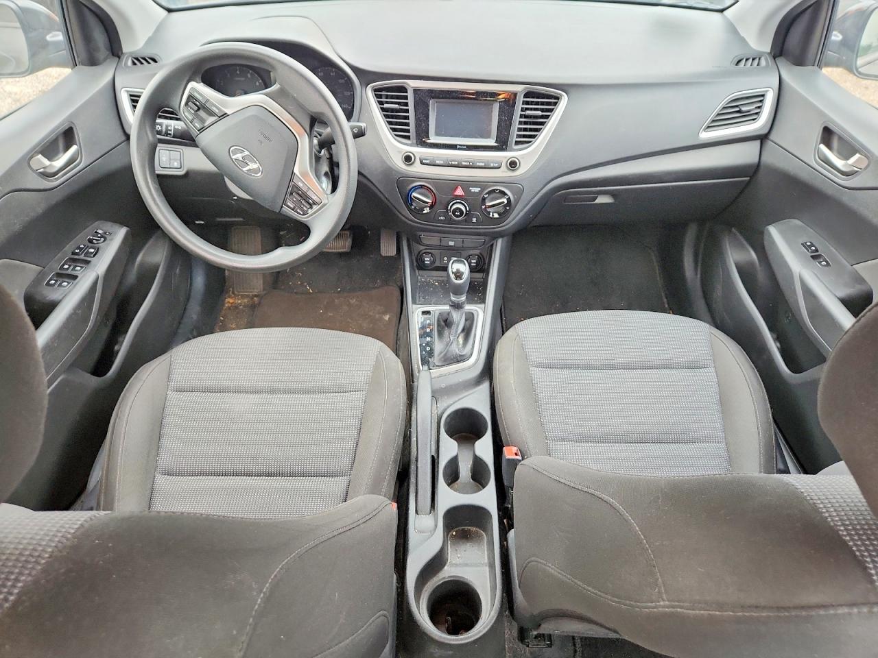 2021 Hyundai Accent Se Black vin: 3KPC24A6XME153015