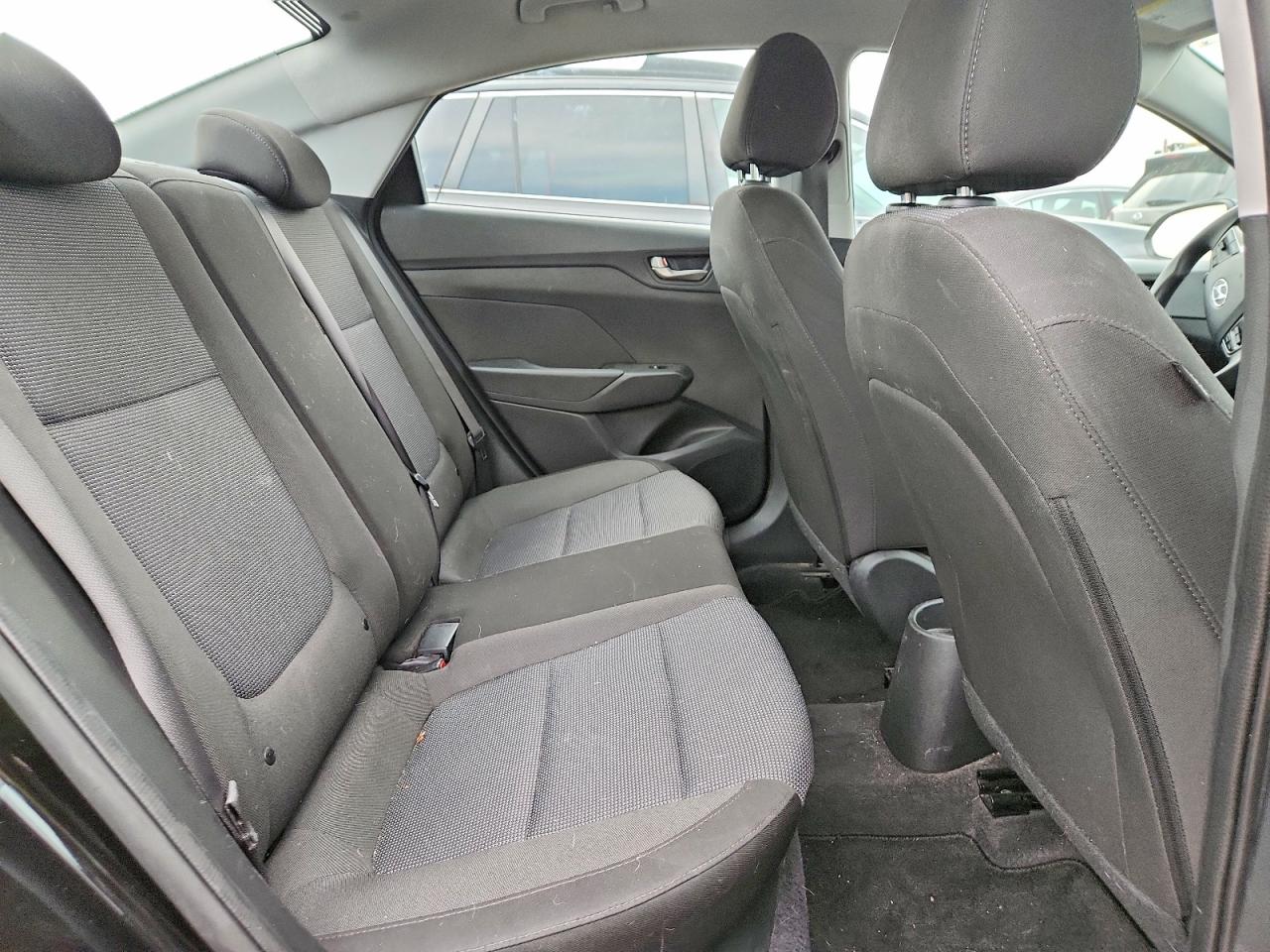 2021 Hyundai Accent Se Black vin: 3KPC24A6XME153015