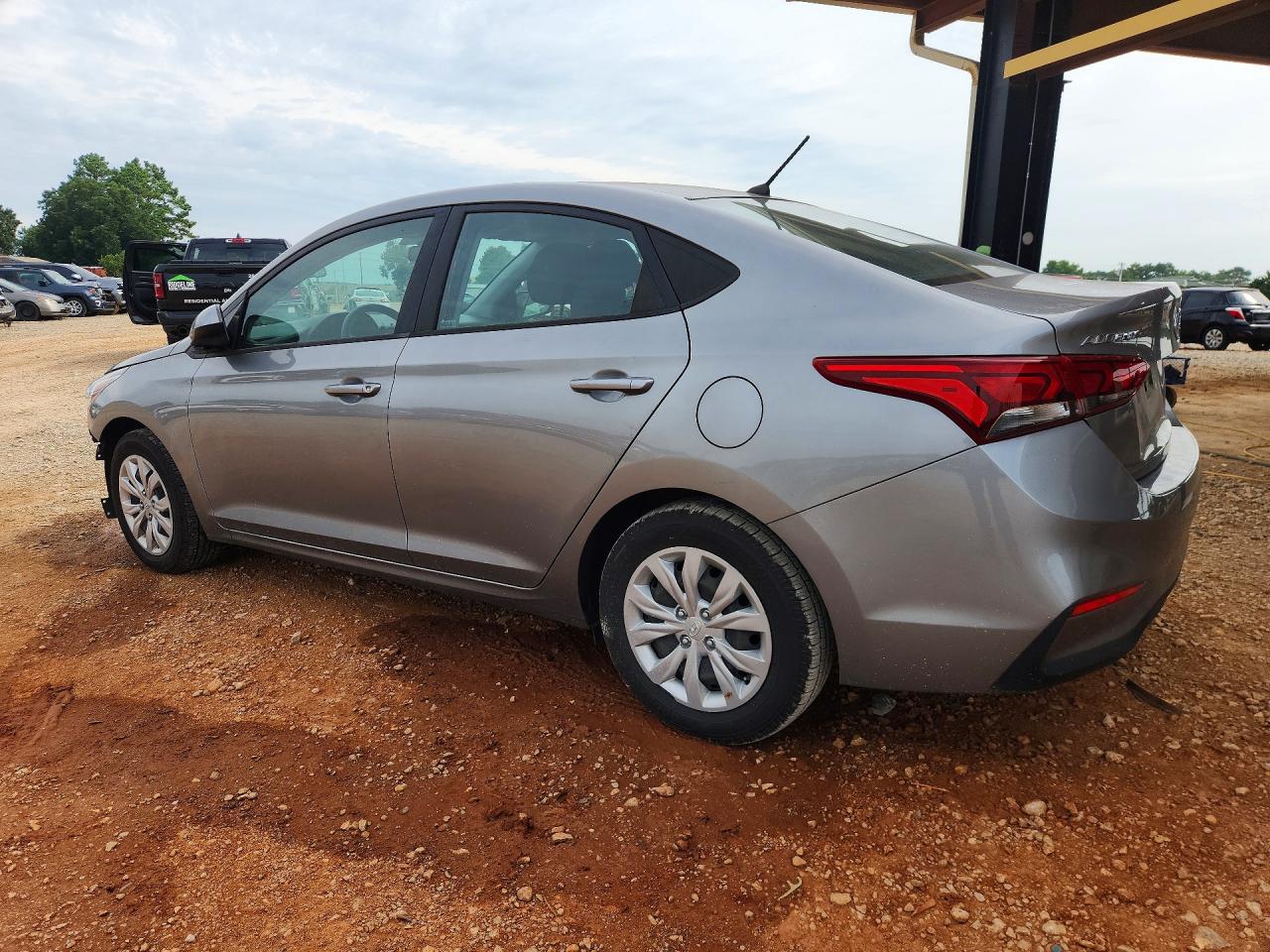 2022 Hyundai Accent Se Серый vin: 3KPC24A6XNE170740
