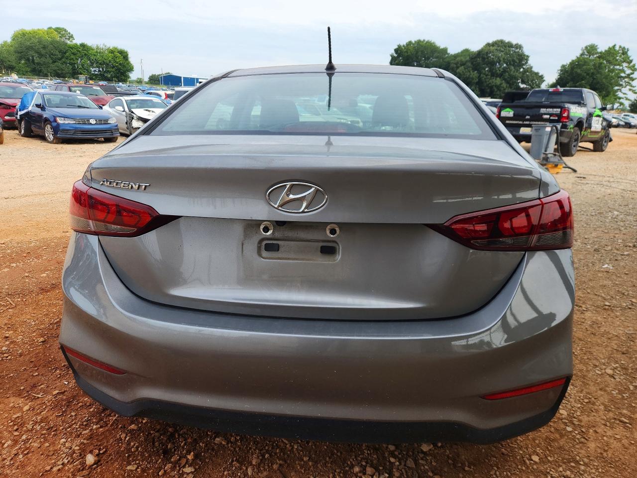2022 Hyundai Accent Se Серый vin: 3KPC24A6XNE170740