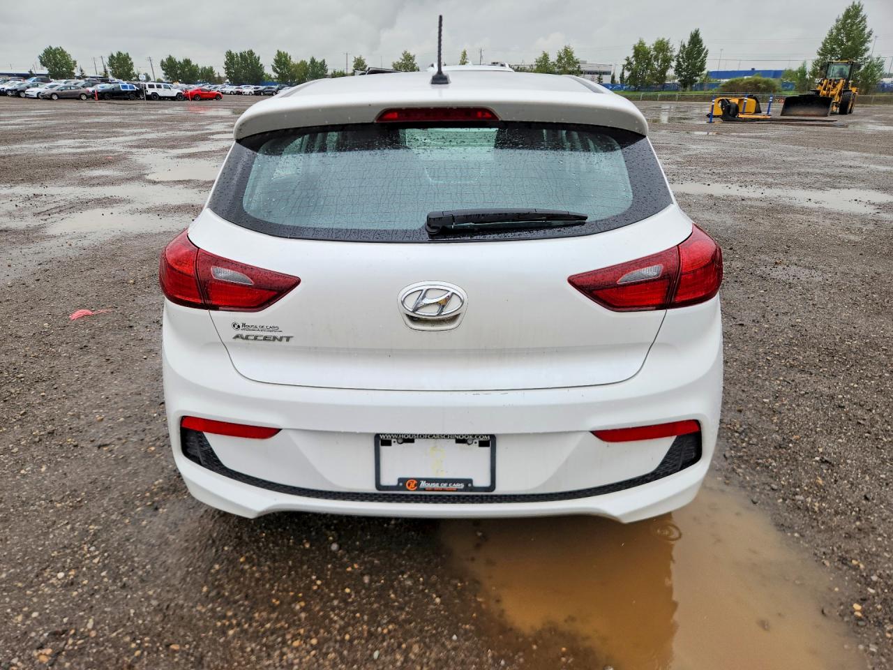 2019 Hyundai Accent Se White vin: 3KPC25A39KE073049