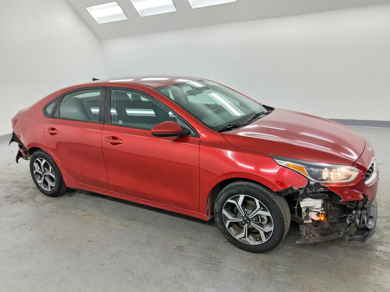 2019 Kia Forte Lxs Red vin: 3KPF24AD0KE138127