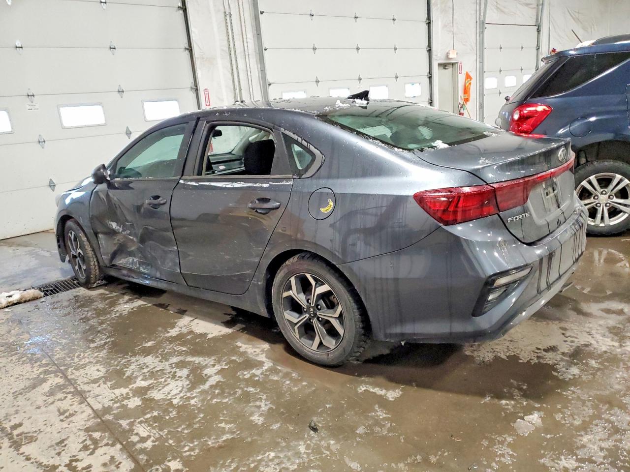 2020 Kia Forte Fe Gray vin: 3KPF24AD0LE148237