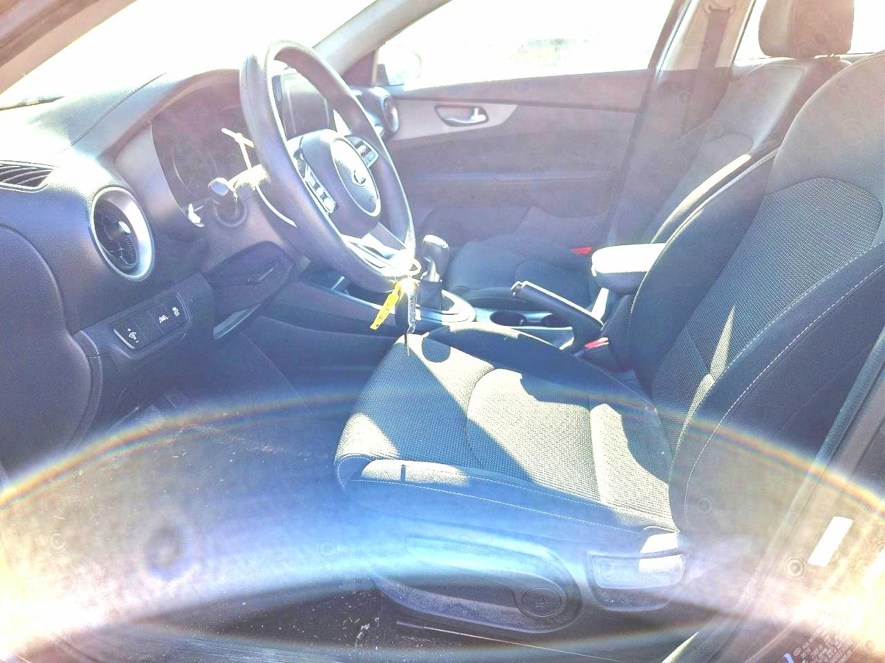 2020 Kia Forte Fe Gray vin: 3KPF24AD0LE165393