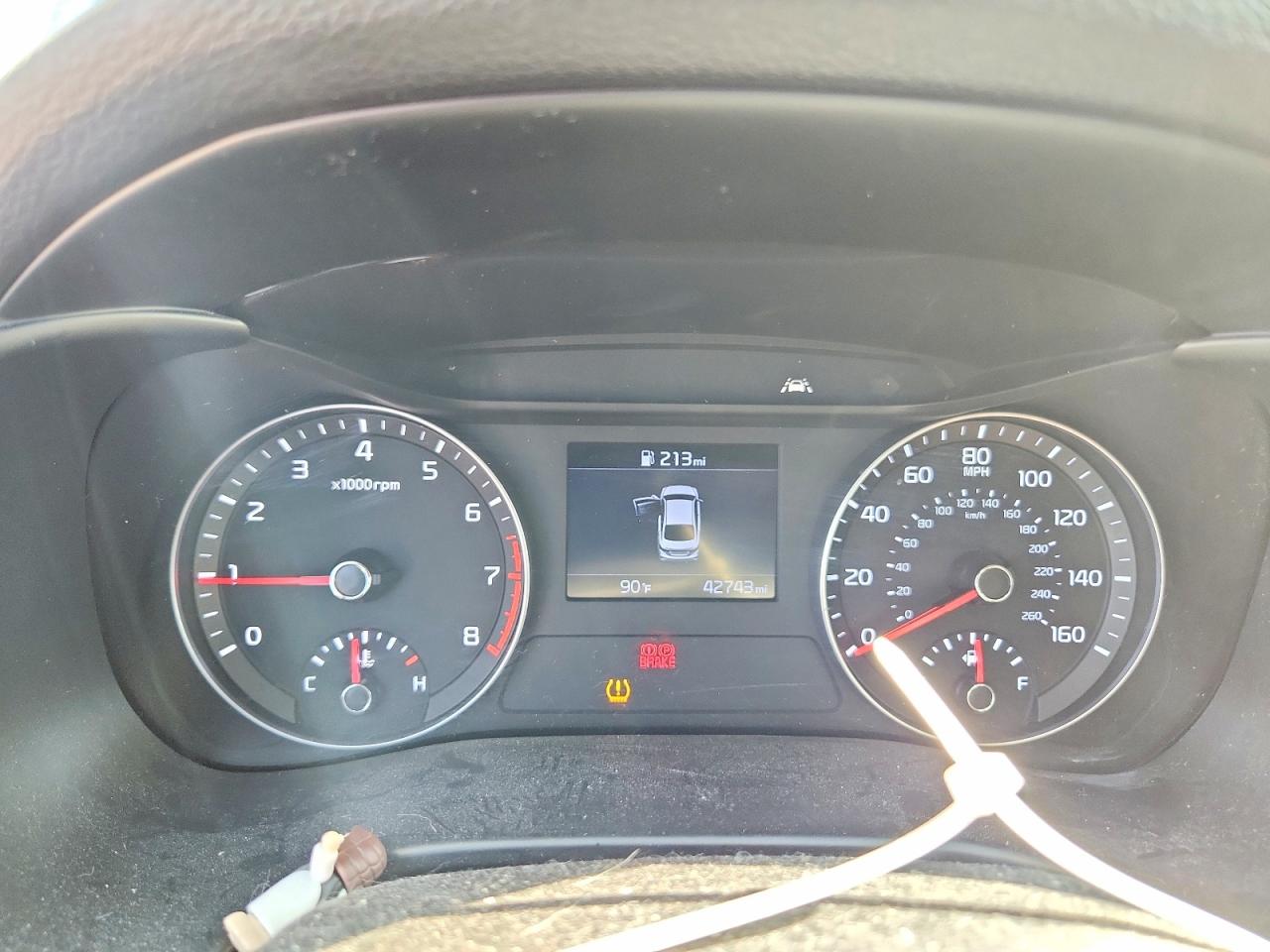 2020 Kia Forte Fe Gray vin: 3KPF24AD0LE165393