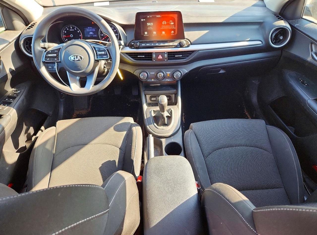 2020 Kia Forte Fe Gray vin: 3KPF24AD0LE165393