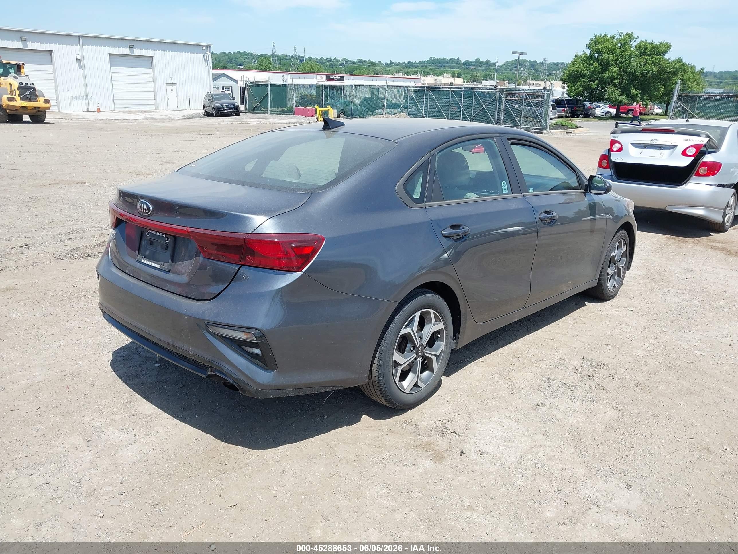 2020 Kia Forte Lxs Серый vin: 3KPF24AD0LE226225