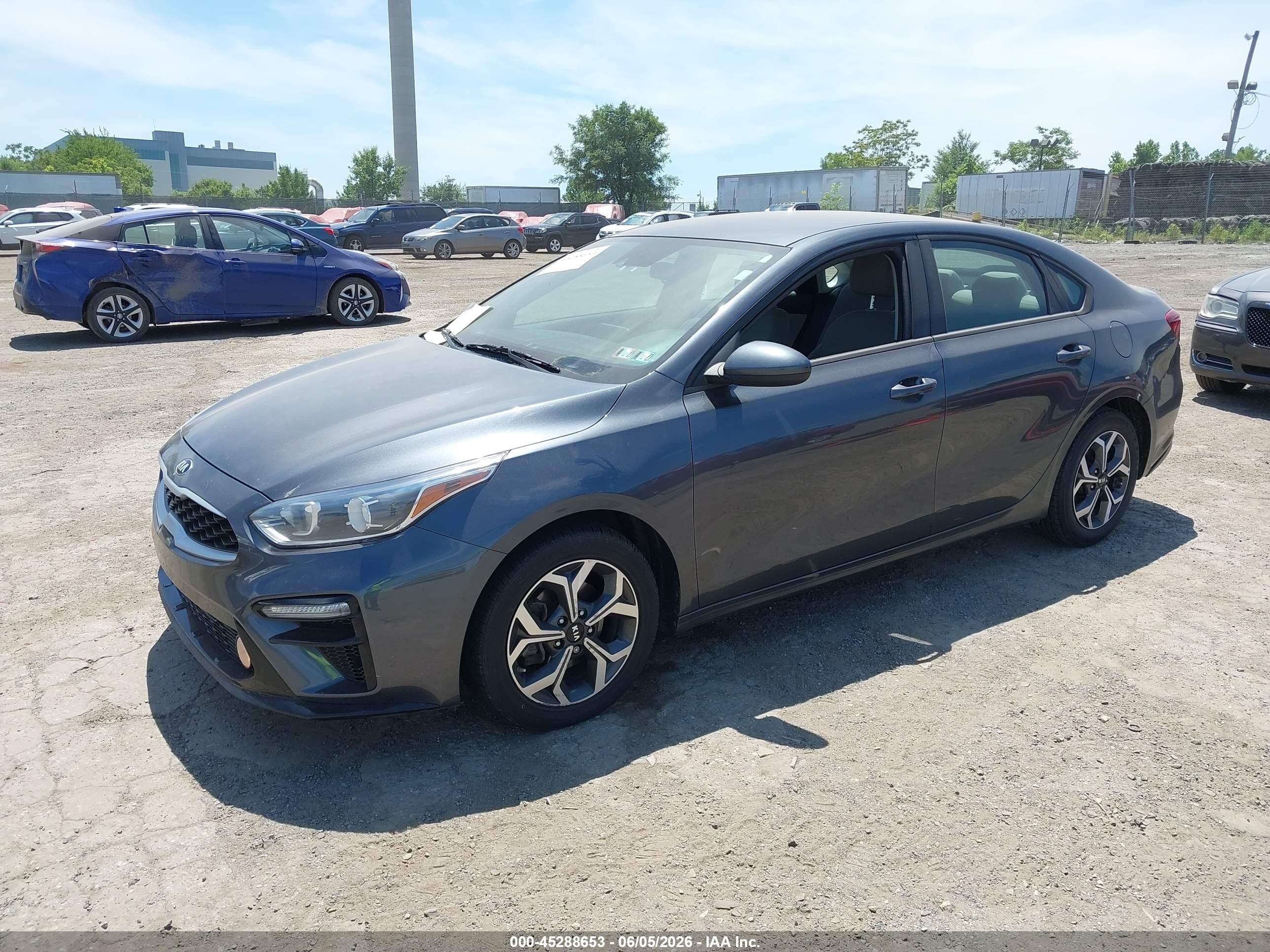 2020 Kia Forte Lxs Серый vin: 3KPF24AD0LE226225