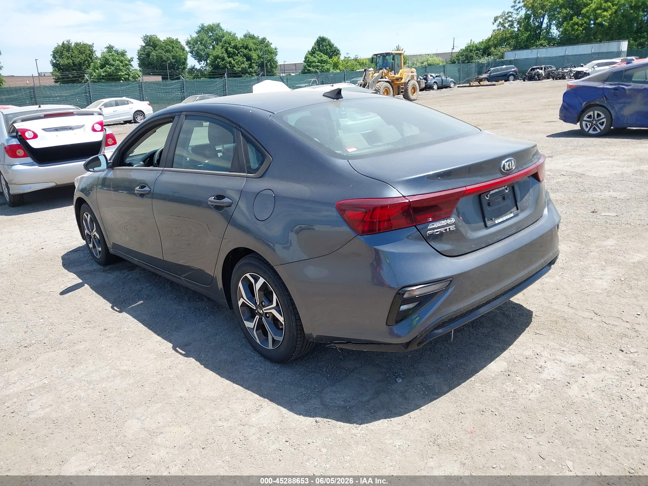 2020 Kia Forte Lxs Серый vin: 3KPF24AD0LE226225