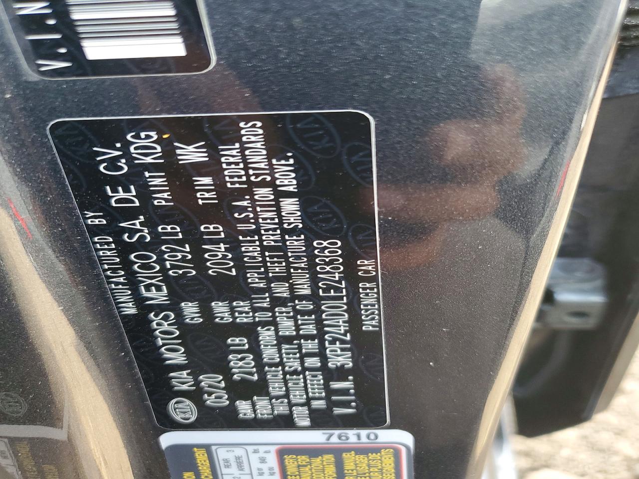 2020 Kia Forte Lxs Gray vin: 3KPF24AD0LE248368