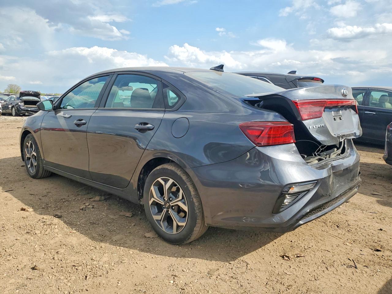 2020 Kia Forte Lxs Gray vin: 3KPF24AD0LE248368