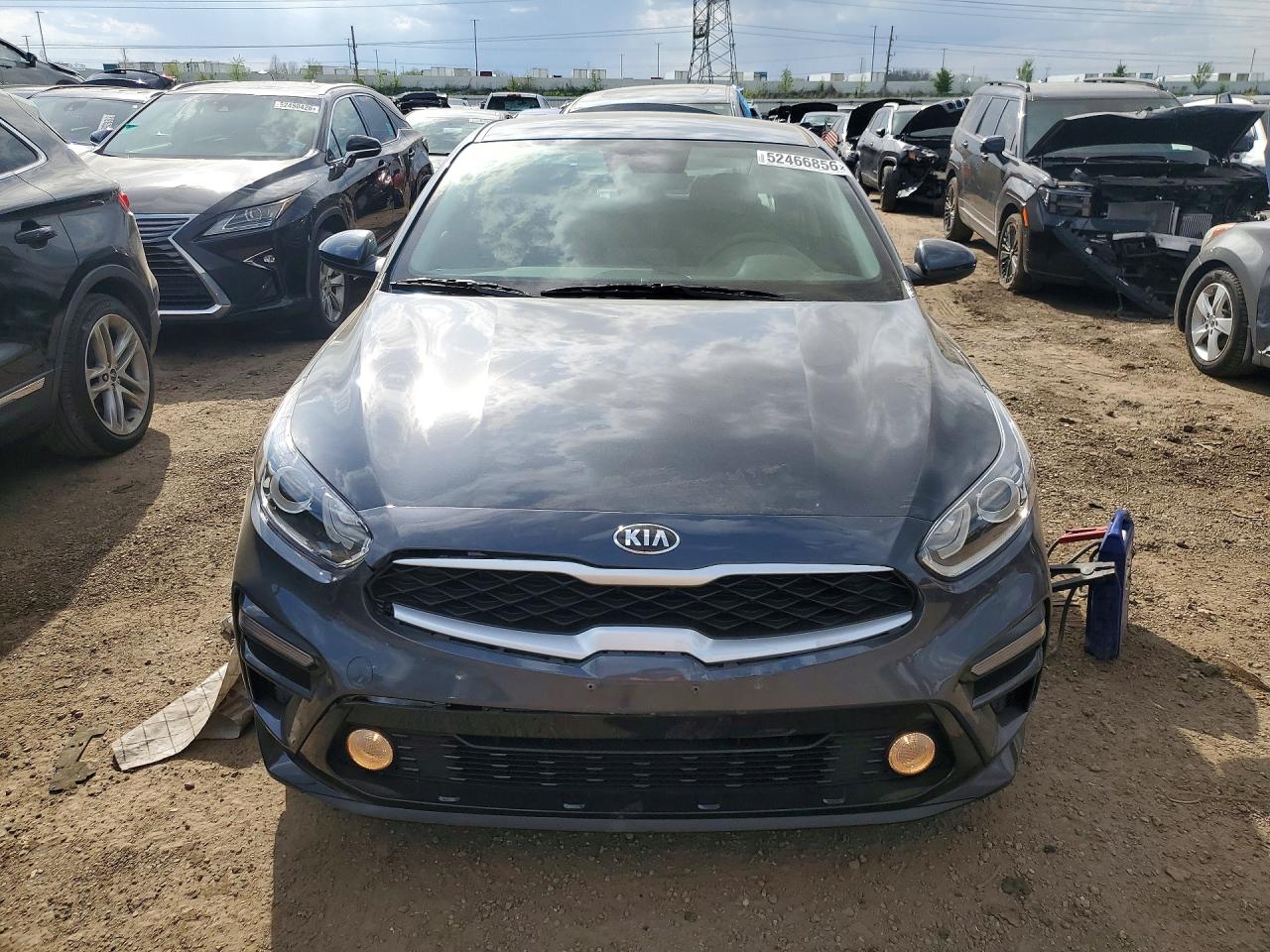 2020 Kia Forte Lxs Gray vin: 3KPF24AD0LE248368