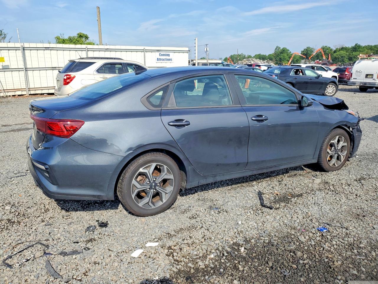 2021 Kia Forte Lxs Gray vin: 3KPF24AD0ME262689
