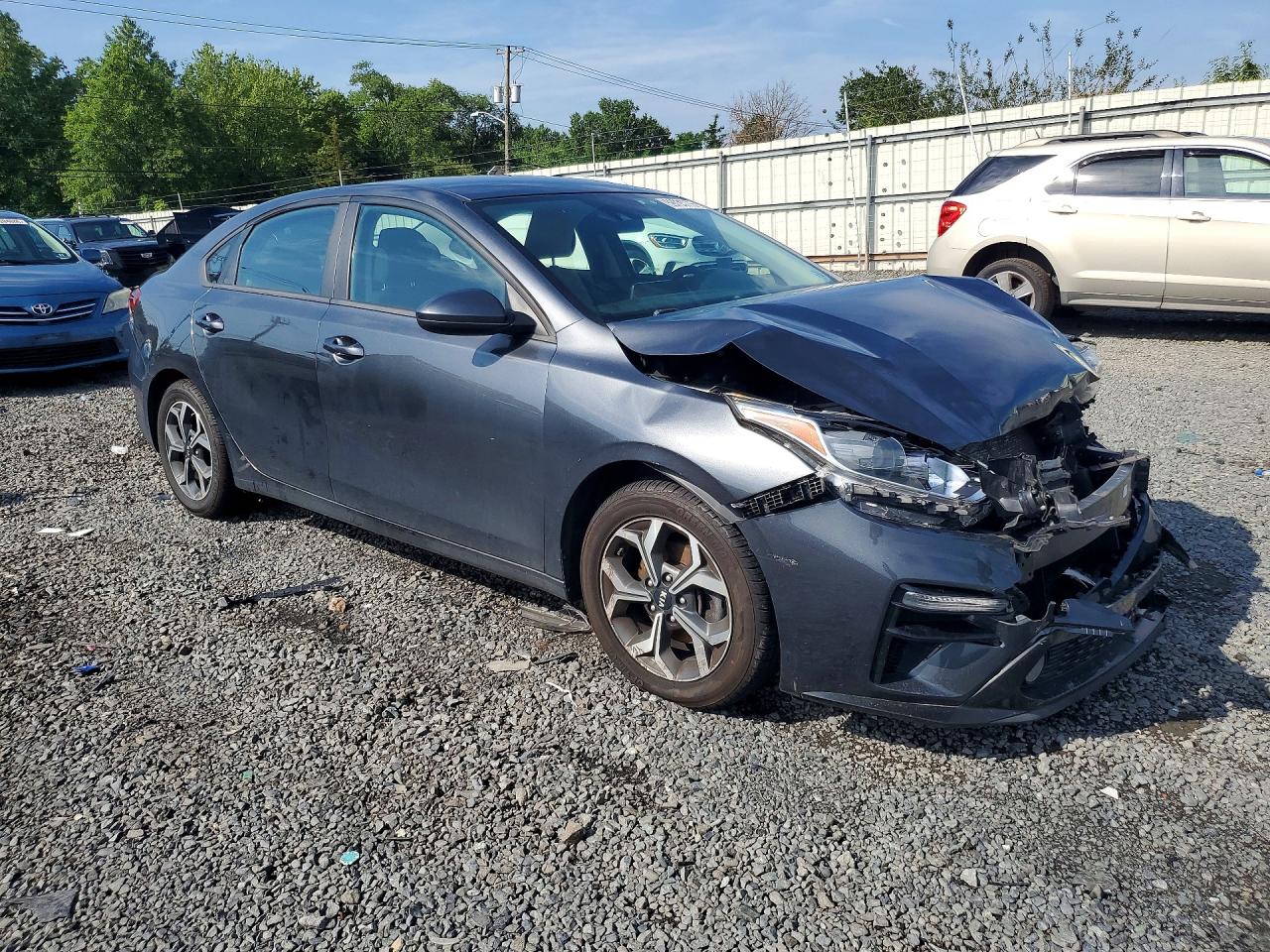 2021 Kia Forte Lxs Gray vin: 3KPF24AD0ME262689