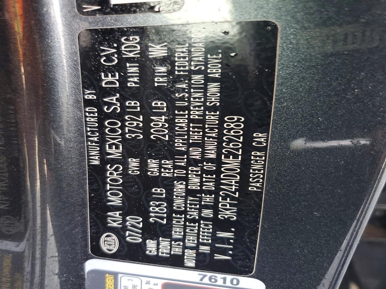 2021 Kia Forte Lxs Gray vin: 3KPF24AD0ME262689
