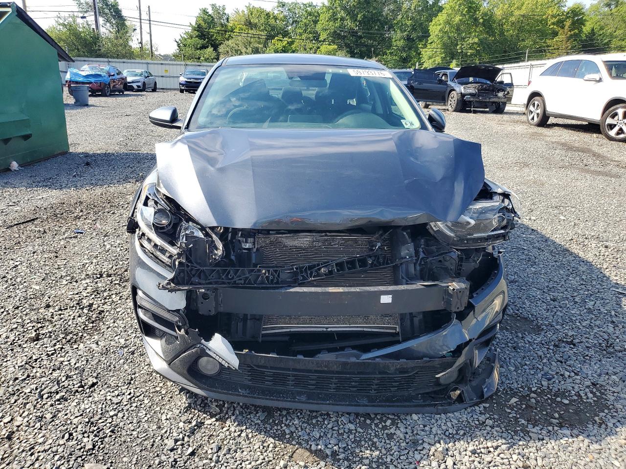 2021 Kia Forte Lxs Gray vin: 3KPF24AD0ME262689