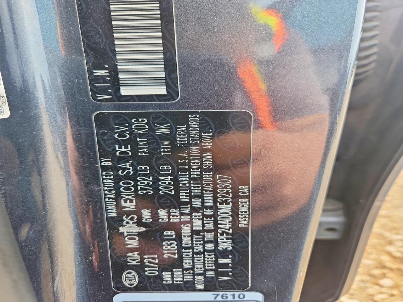 2021 Kia Forte Lxs Gray vin: 3KPF24AD0ME329307