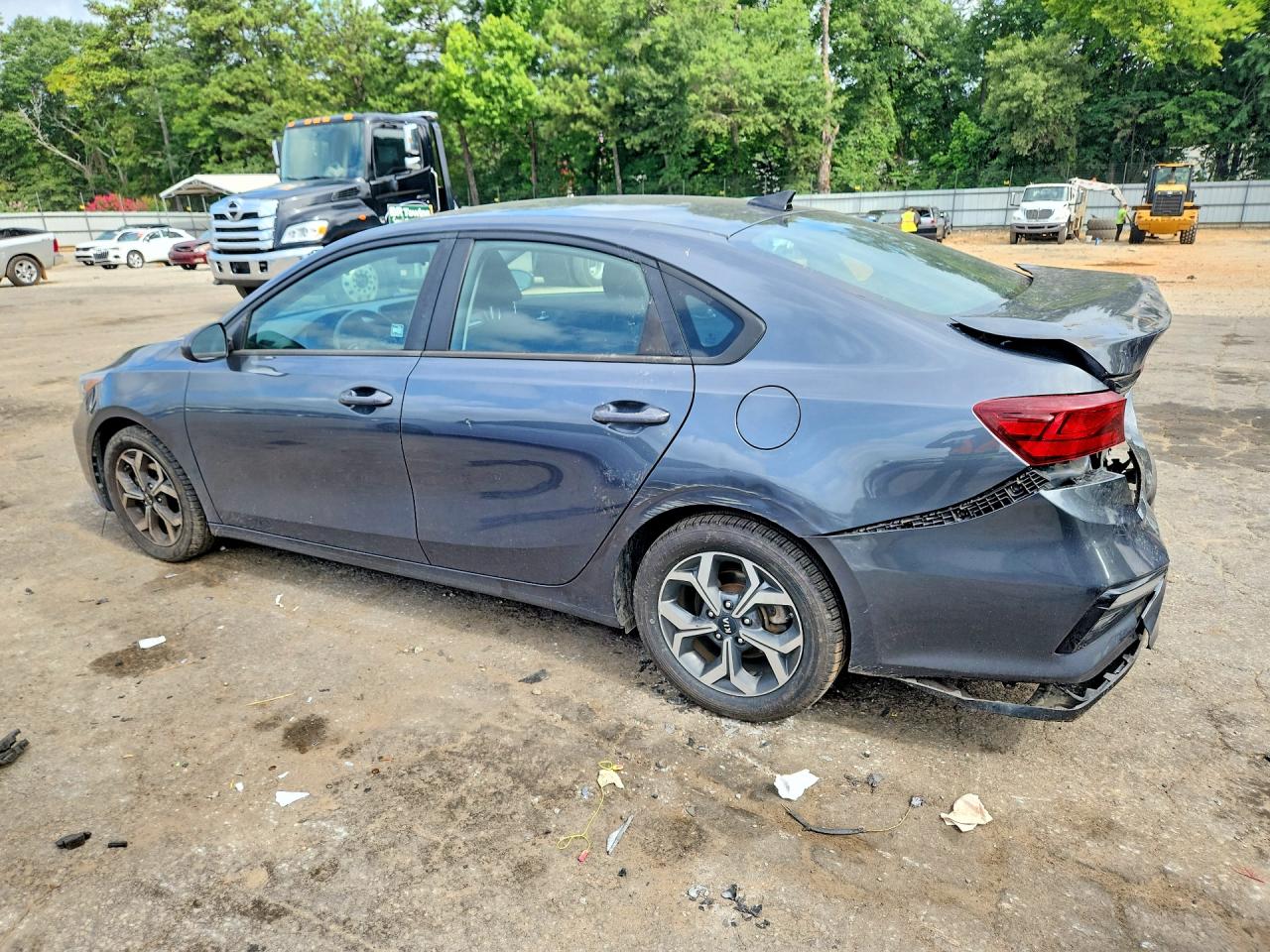 2021 Kia Forte Lxs Gray vin: 3KPF24AD0ME349430