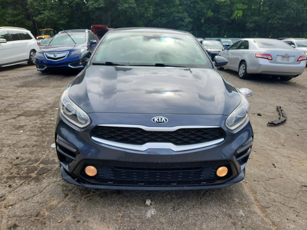 2021 Kia Forte Lxs Gray vin: 3KPF24AD0ME349430