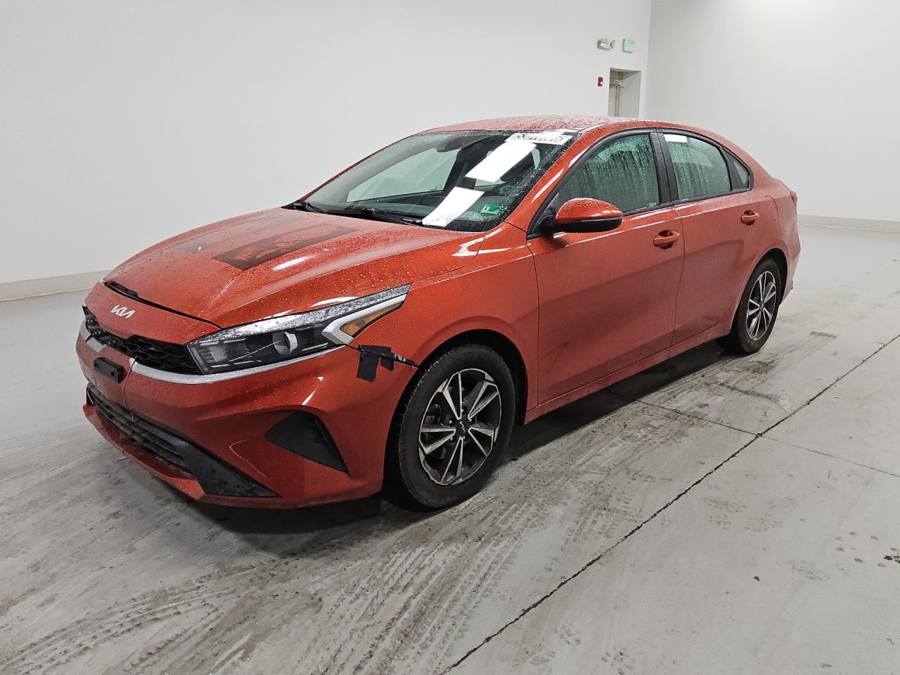 2022 Kia Forte Lxs Orange vin: 3KPF24AD0NE495585 Damage: Front Bumper/Cover, Broken, Replacement Required