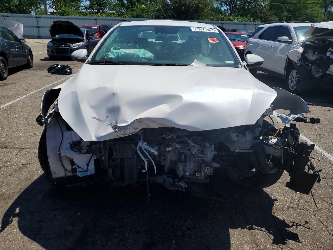 2023 Kia Forte Lxs White vin: 3KPF24AD0PE675460