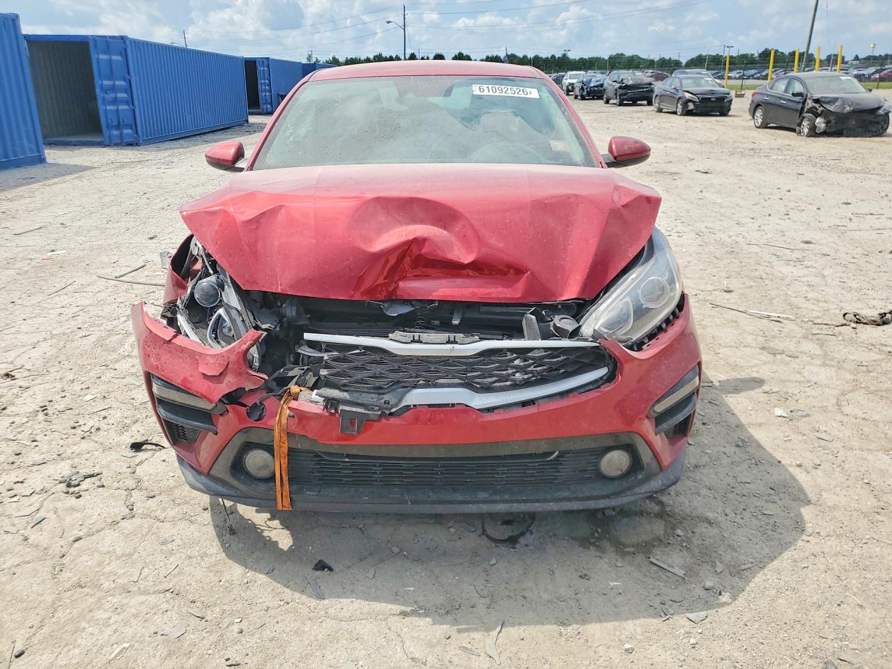 2021 Kia Forte Lxs Red vin: 3KPF24AD1ME332877