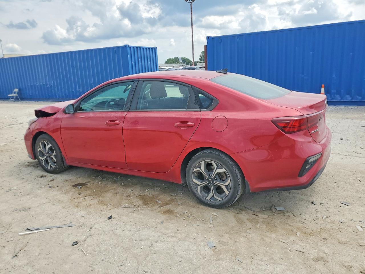2021 Kia Forte Lxs Red vin: 3KPF24AD1ME332877