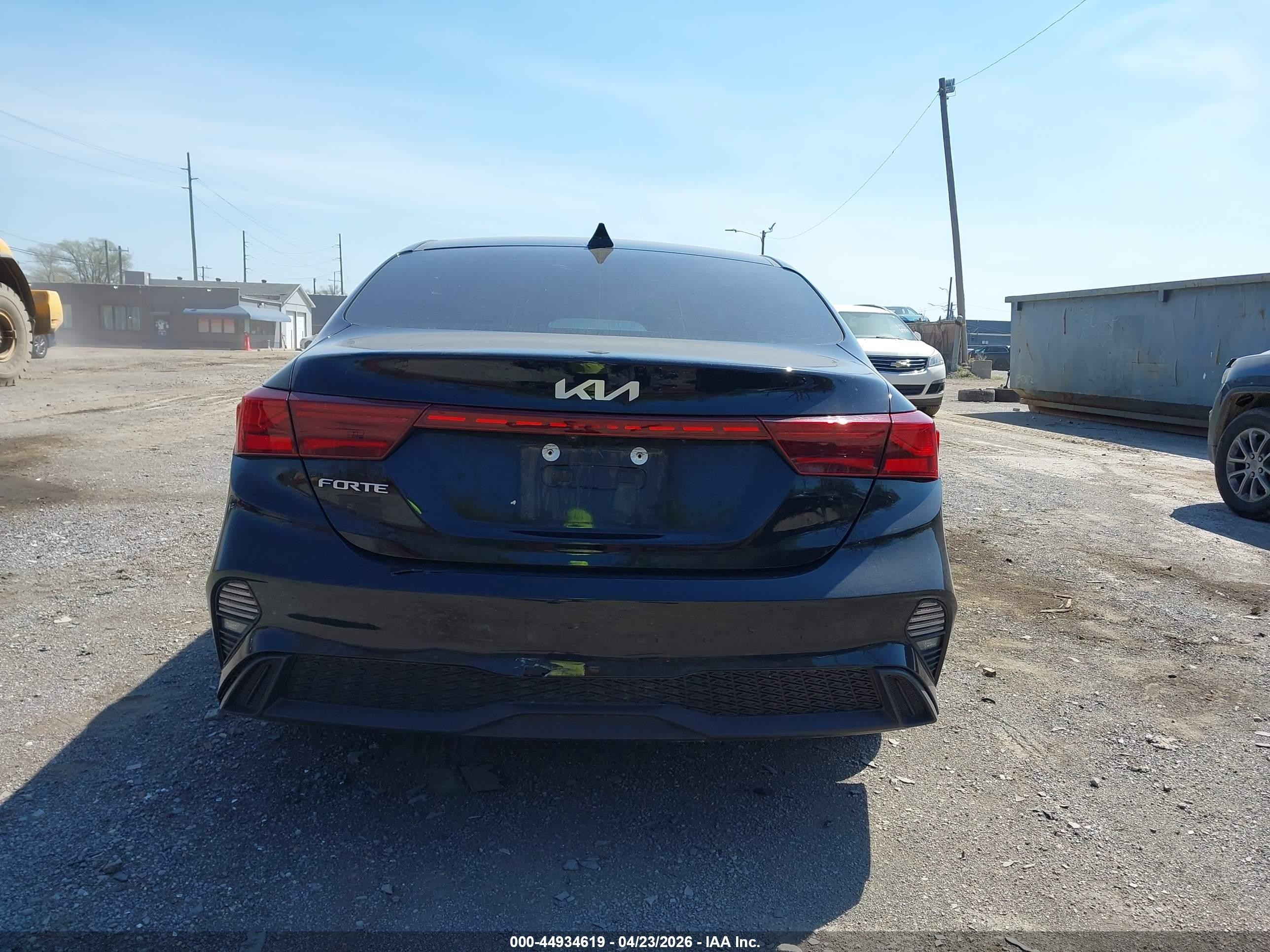 2022 Kia Forte Lxs Черный vin: 3KPF24AD1NE456388