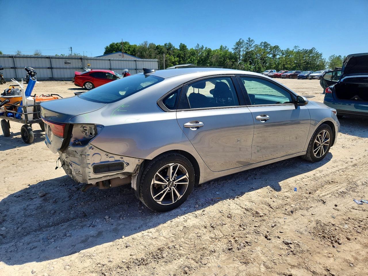 2023 Kia Forte Lxs Gray vin: 3KPF24AD1PE506306