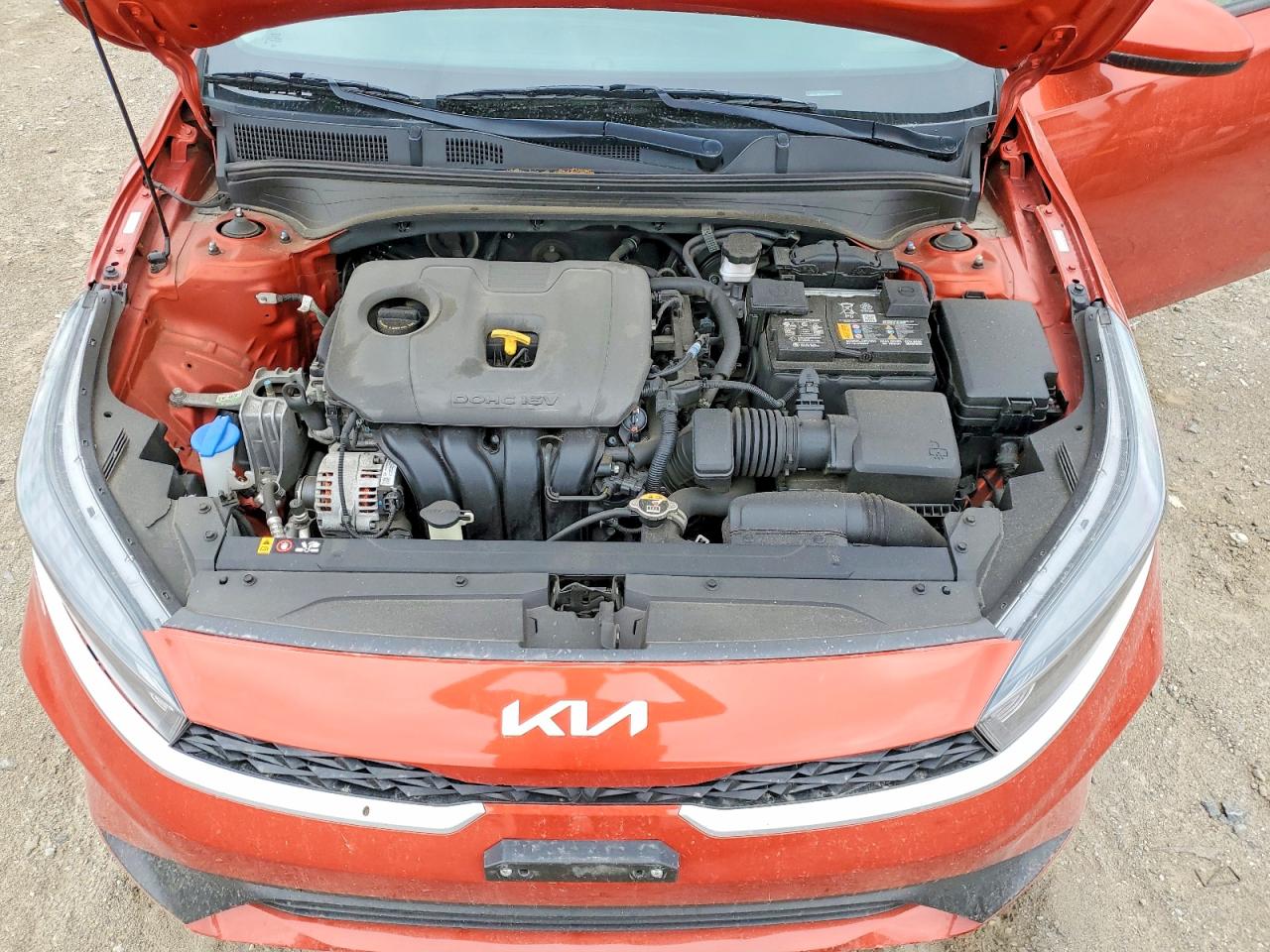 2023 Kia Forte Lxs Orange vin: 3KPF24AD1PE571446