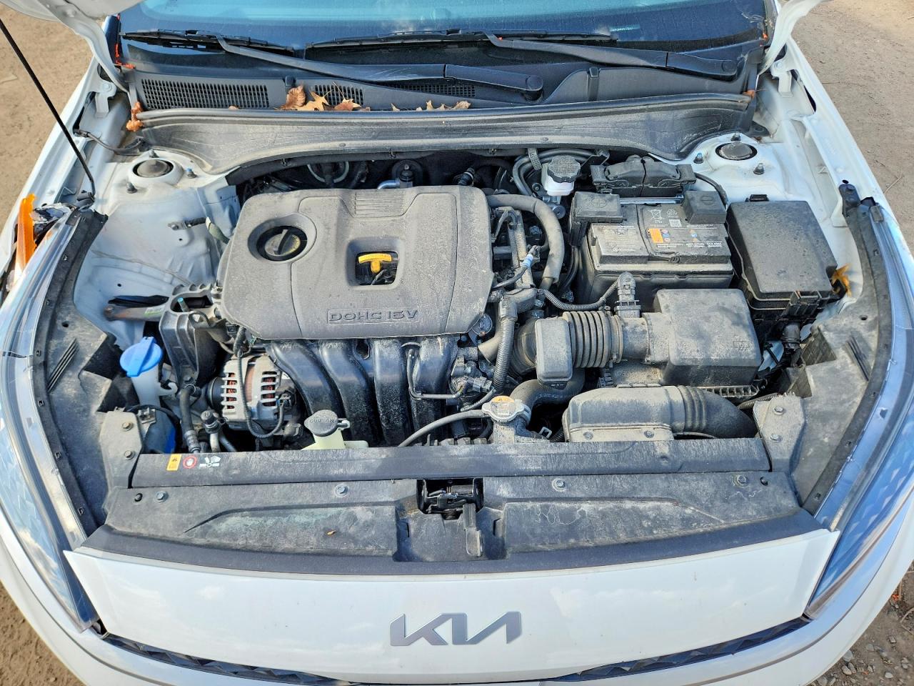 2023 Kia Forte Lxs White vin: 3KPF24AD1PE578252