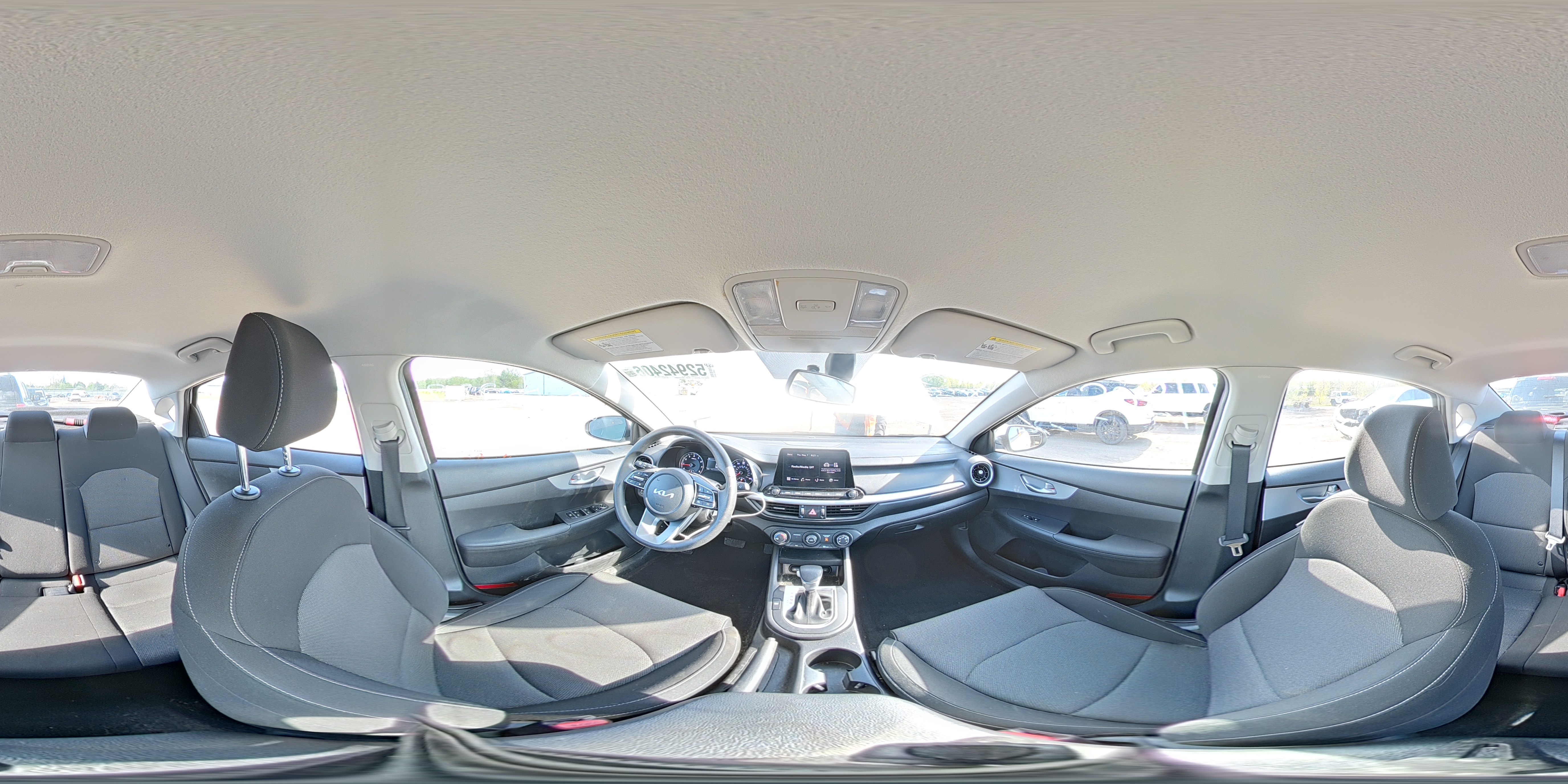 2023 Kia Forte Lxs White vin: 3KPF24AD1PE578252