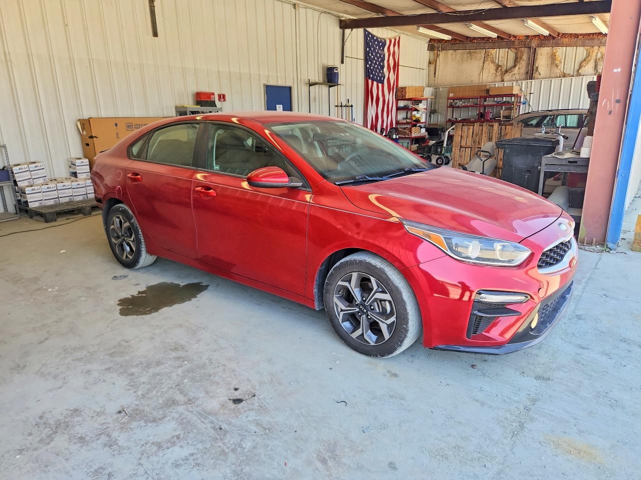2019 Kia Forte Lxs Red vin: 3KPF24AD2KE048249