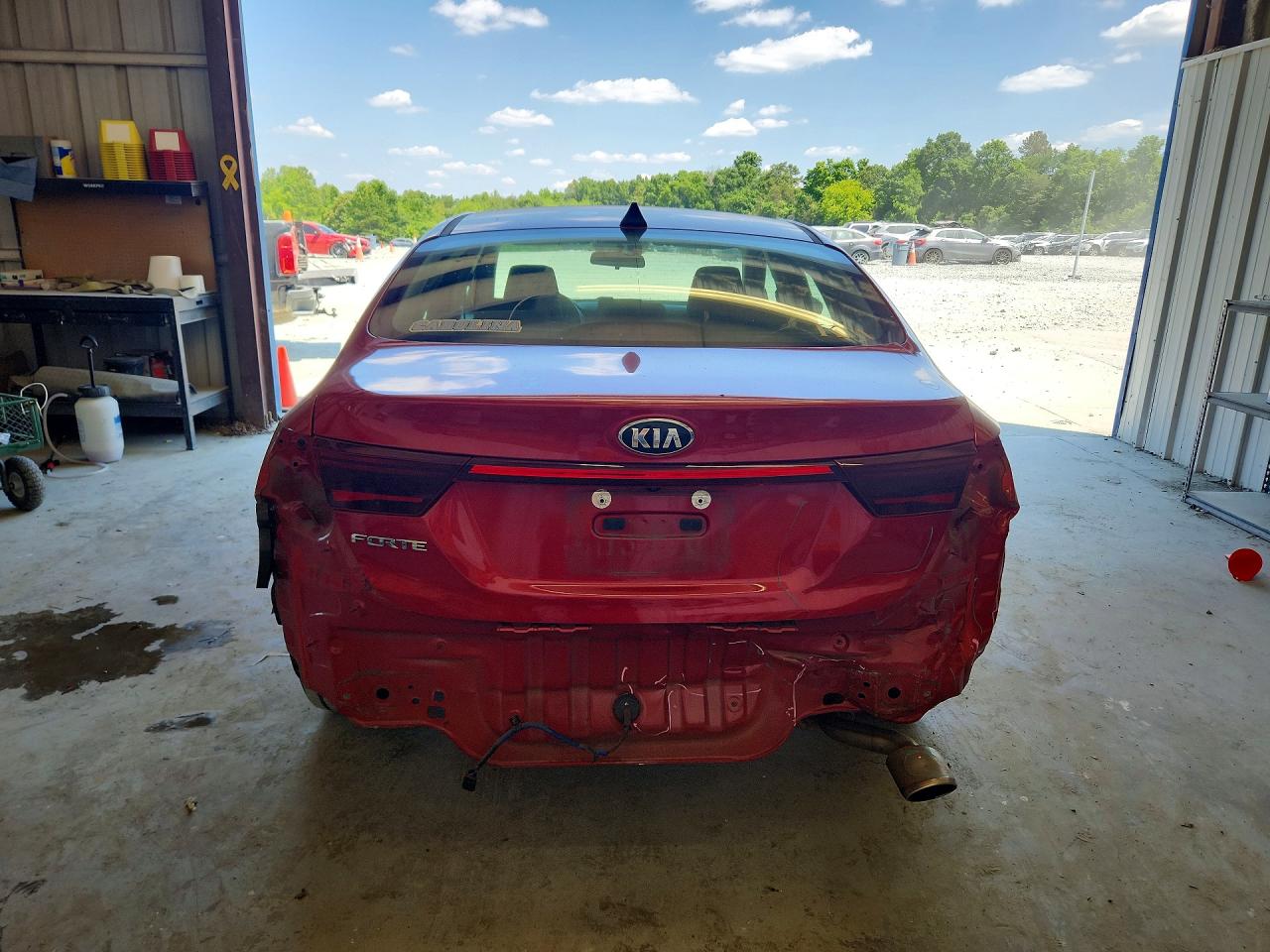 2019 Kia Forte Lxs Red vin: 3KPF24AD2KE048249