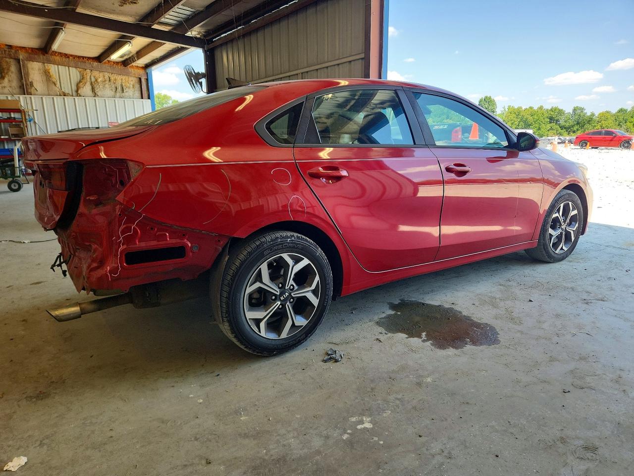 2019 Kia Forte Lxs Red vin: 3KPF24AD2KE048249